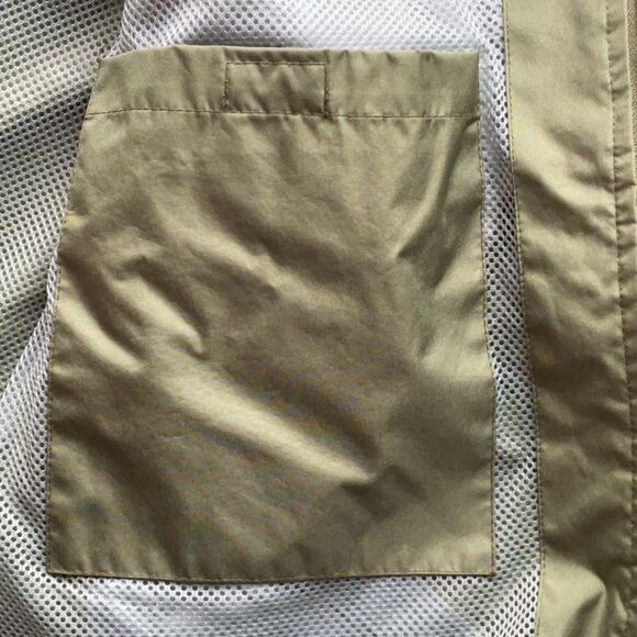 10,000 ft Above Sea Level Men's XL Green Windbreaker Jacket Polyester Coat - Picture 8 of 8